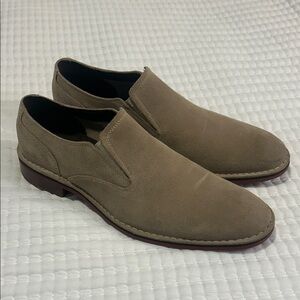 Cole Haan Men's Tan Suede Slip-Ons Loafers size 13M
